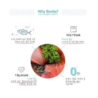 BONITO โบนิโต้ ขนมแมว ปลาทูน่าแท่งเกาหลี 20G 20ชิ้น