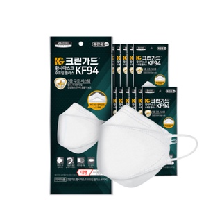 [พร้อมส่ง]มาส์ก KF94 KLEENGUARD 5ชั้น เกรดพรีเมียม สายปรับให้พอดีหน้าได้ 유한킴벌리 크린가드 premium KF94 mask from Korea