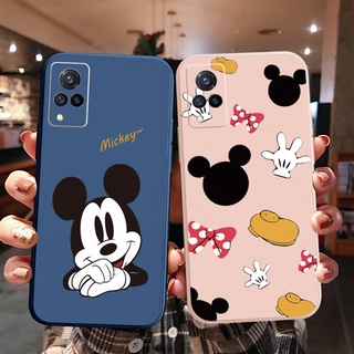 เคสโทรศัพท์มือถือ ซิลิโคน ลายมิกกี้เมาส์ สําหรับ VIVO Y20 Y20i Y21 Y33S Y11S Y12S Y15S Y15A Y12 Y12A Y20A Y20S Y21A Y21T Y91c Y01 Y1S Y50 Y30