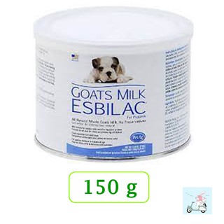 EXP10/09/2023 Goat’s milk Esbilac powder นมแพะสำหรับลูกสุนัข 150 g.