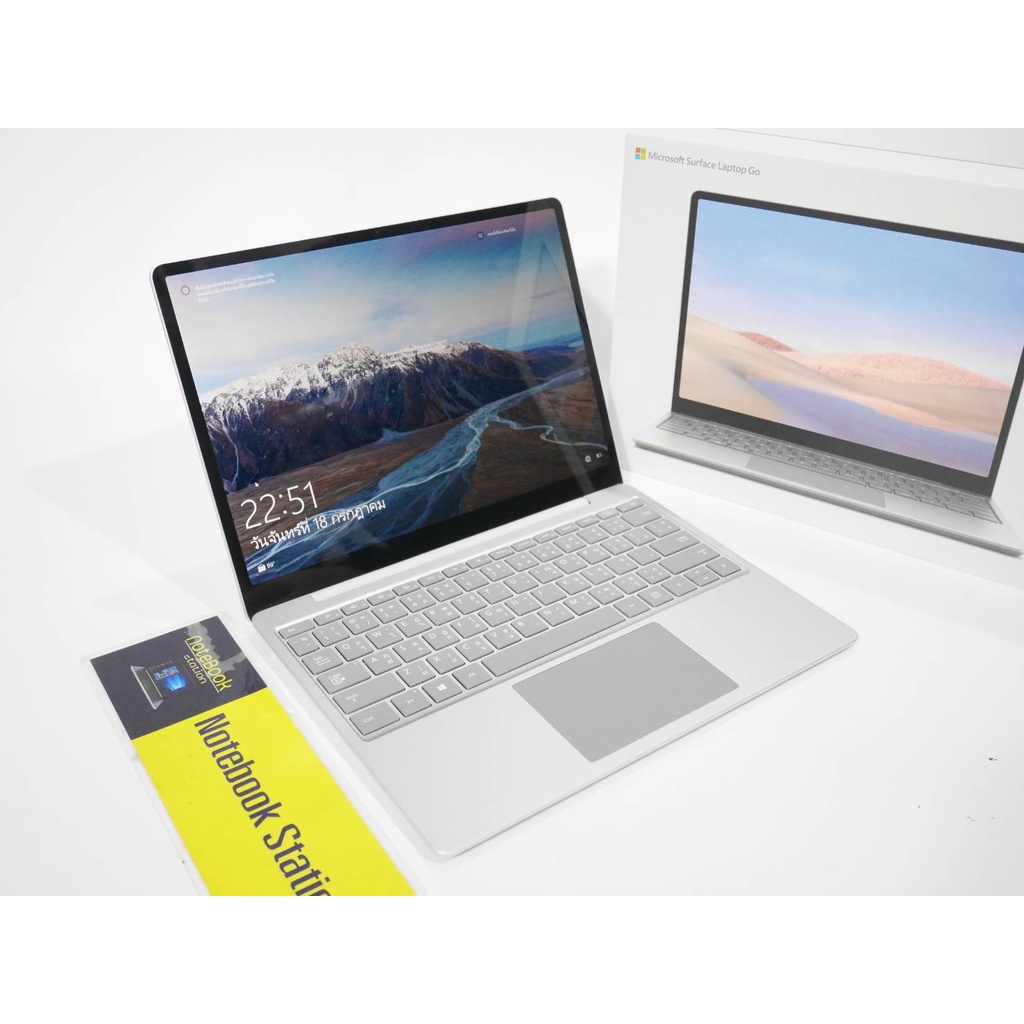 Surface laptop Go จอทัสกรีน i5 gen10 ram8 ssd128 อุปกรณ์ครบกล่อง พร้อมใบเสร็จ