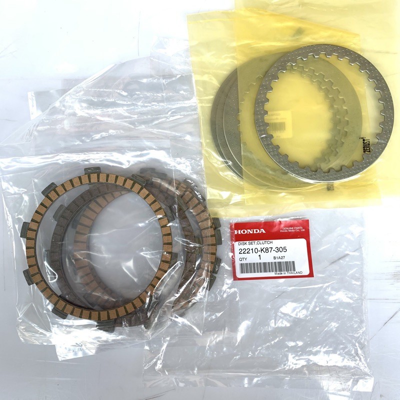 ชุดแผ่นครัชแท้ CRF300L เท่านั้น (แท้ศูนย์ Honda 22210-K87-305)
