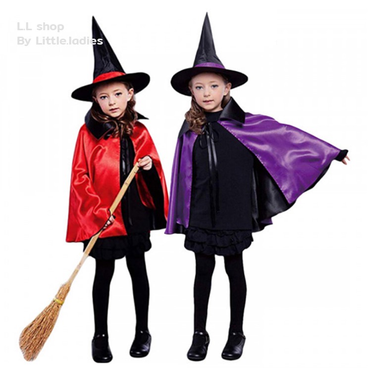 L.L shop ผ้าคลุมแม่มดเด็ก
