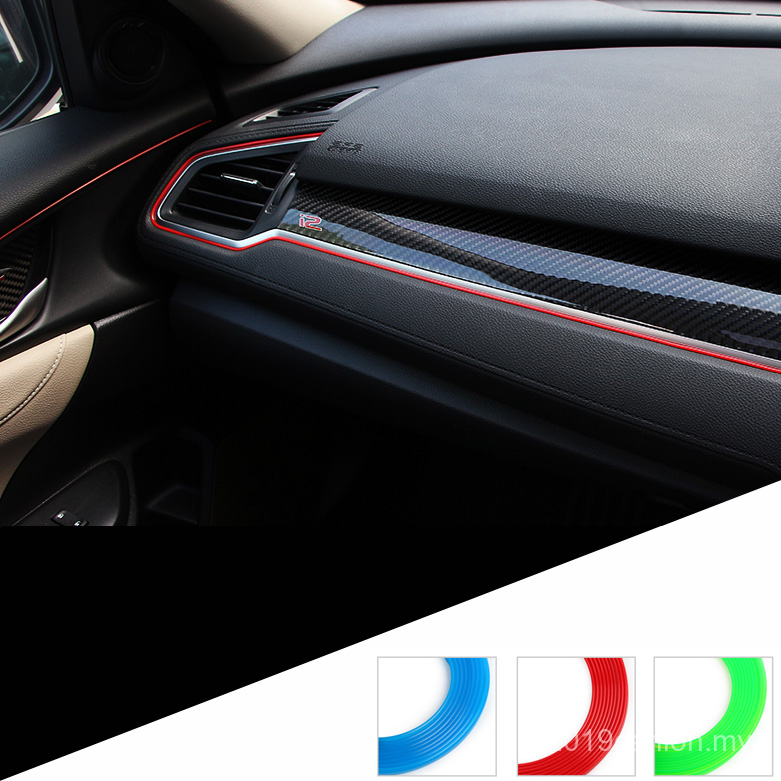 ใหม่ แผงตกแต่งภายในรถยนต์ Honda Civic FE FC FK Jazz City Accord HR-V CR-V 5 เมตร ต่อชุด