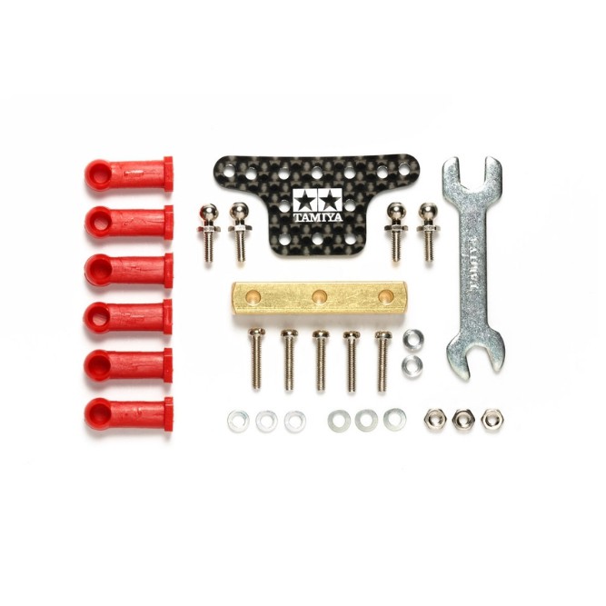 Tamiya 95387 Mass Damper Set w/Ball Connectors (Block Weight/Carbon Plate)