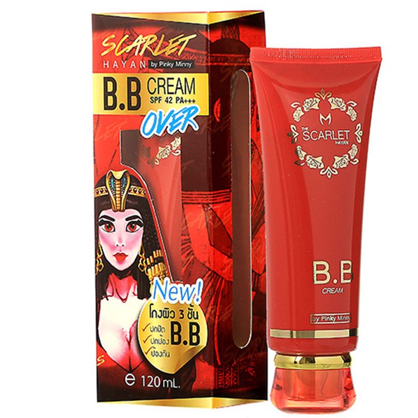 สินค้าไม่มีกล่อง บีบี สการ์เล็ท SPF42PA+++ Scarlet B.B