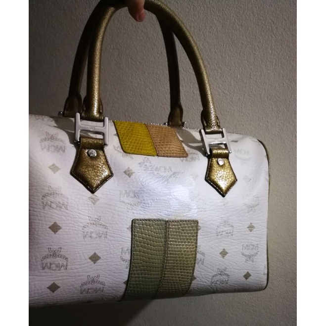 กระเป๋าแบรนด์​MCM(เอ็มซีเอ็ม)​ทรงหมอนแท้💯%