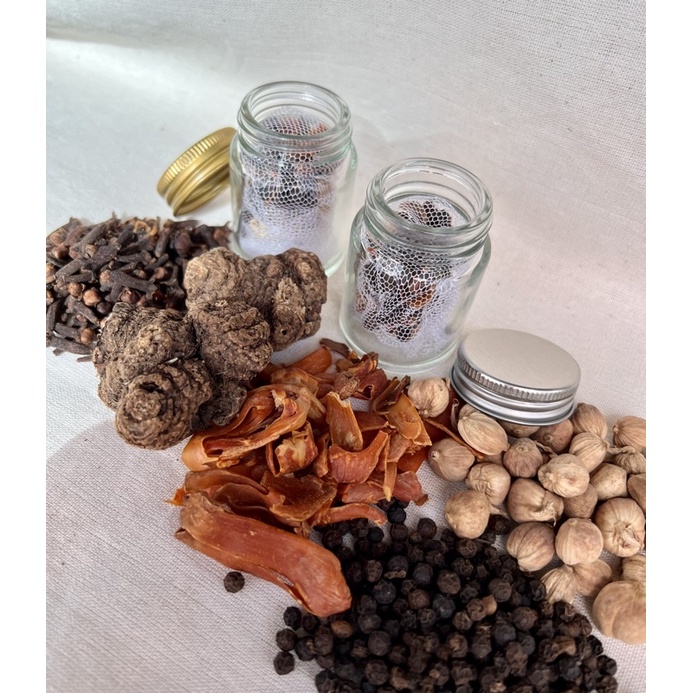 ชุดทำยาดมสมุนไพร สูตรกลิ่นมาตรฐาน (1ชุดทำได้50ขวด) - รูปที่ 2