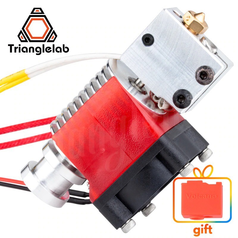 Trianglelab Volcano hotend 24V remote Bowden J-head Hotend and cooling fan bracket for E3D HOTEND