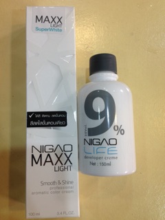 ครีมฟอกสีผม NIGAO Max Light | Shopee Thailand