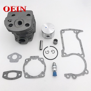 46mm Cylinder Piston Oil Seal Decompression Valve Gasket Kit For HUSQVARNA 55, 55 Rancher, 51 Chainsaw Engine Motor Spar