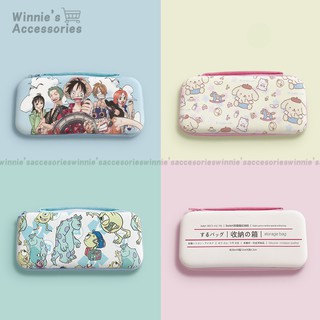 Switch Bag สำหรับ Nintendo Switch NS Cartoon Storage Bag Portable Bag Shock-Proof Elastic Band Switch Lite Case Cover