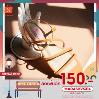 [ลด150.-MADASHVS314] รองเท้าผู้หญิง ไซส์ 39 Lea Tengering รองเท้า Sandal แบบรัดส้น