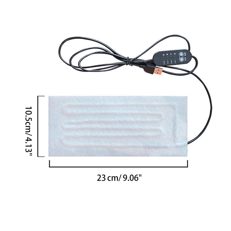 Bett แผ่นทําความร้อนมืออุ่น 5V USB เครื่องทําความร้อนฟิล์มไฟฟ้าฤดูหนาว Fever ความร้อน