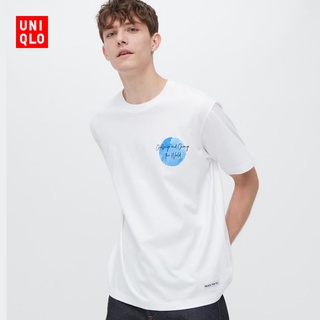 Uniqlo เสื้อยืดแขนสั้น พิมพ์ลาย Gordon Reid สําหรับผู้ชาย และผู้หญิง (UT) 457118 ยูนิโคล่S-5XL