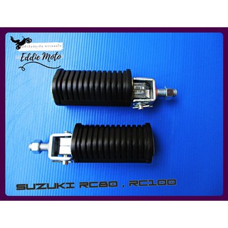 SUZUKI RC80 RC100 REAR FOOT PEG RUBBER  // ยางพักเท้าหลัง RC100 พักเท้าหลัง สินค้าคุณภาพดี