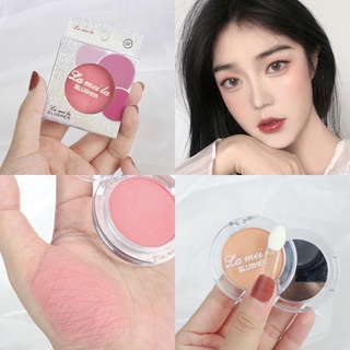 สินค้าพร้อมส่ง⚡️Lameila blusher❤️ บรัชออนเเบบฝุ่น บรัชออนเนื้อเเมตต์ บรัชออนสำหรับเเต่งหน้า บรัชออนโทนส้ม ชมพู พีช ติดทน