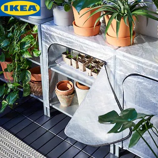 IKEA HYLLIS ฮึลลิส ชั้นวางของ, ชั้นวางโลหะ คงทนแข็งแรง ใน/นอกอาคาร ขนาด 60x27x74 ซม. ผ้าพลาสติกหุ้มชั้นวางของแยกจำหน่าย