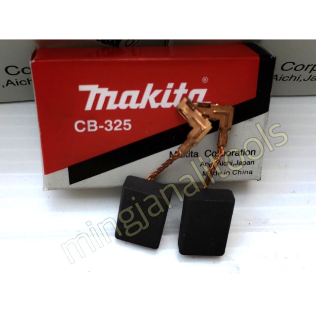 อะไหล่ แปรงถ่าน CB325 มากีต้าแท้ ถ่านmakitaของแท้ ใส่เครื่องเจียร์9553B สว่านโรตารี่HR2470Fและรุ่นอื