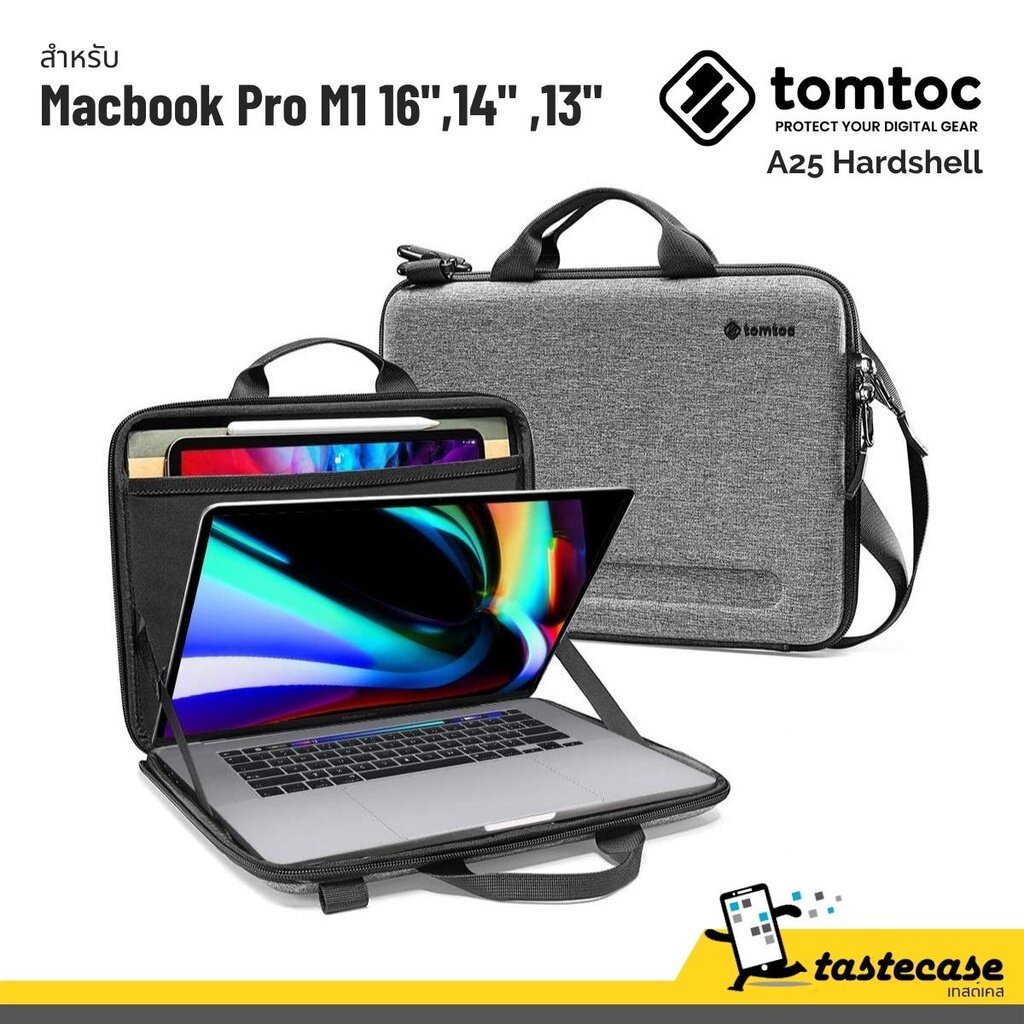 Tomotc Smart A25 เคสสำหรับ MacBook M1 Pro/Max 16", 14" Macbook Pro/Air M1 13"