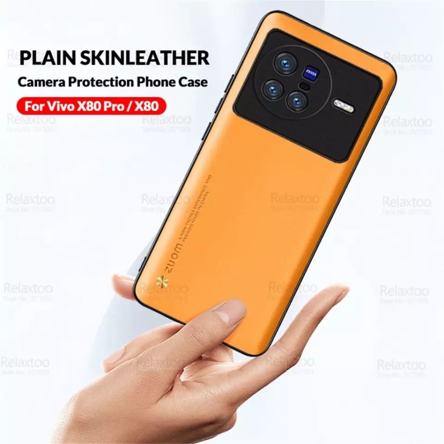 ViVo X80 Pro / ViVO X80 5G Soft Case LEATHER CODE Original X 80