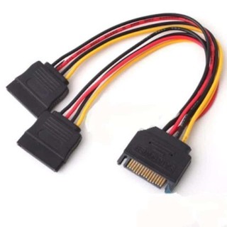 Di Shop สาย SATA to SATA Y CABLE 1 ออก 2