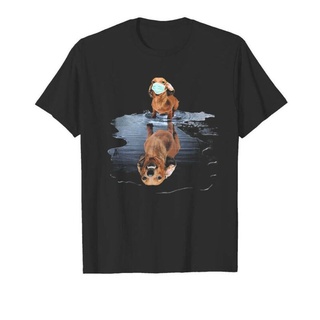 [S-5XL] มาใหม่ เสื้อยืดคอกลม พิมพ์ลายกราฟฟิคสุนัข Dachshund สะท้อนแสง ใส่ทุกวัน สําหรับผู้ชาย