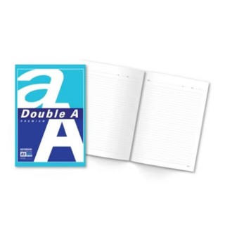 สมุดบันทึกมุงหลังคา หน้าปก Double A ขนาด B5 80 แกรม จำนวน 24 แผ่น double a notebook