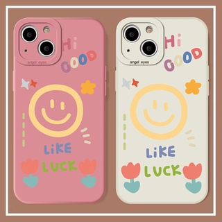 แฟชั่น ฤดูร้อน ดอกไม้ ยิ้ม เคส Samsung Galaxy s23 s20 s21 s22 plus ultra s21fe s21 s20fe note20 ultra note 20 ultra A52 A52S A23 A53 4G 5G case ซิลิกาเจล หญิง นางแบบคู่ เปลือกนิ่ม เคส