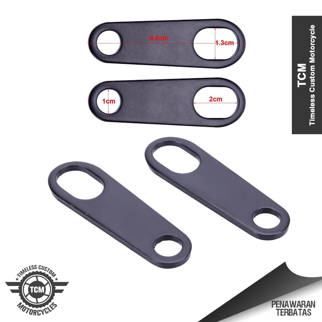 Kawasaki W175 W250 Estrella ขายึดไฟเลี้ยวหลัง - 1 คู่