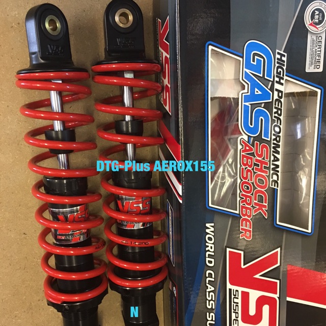 YSSแท้ รุ่น DTG Plus สำหรับAerox-155 (ปี2017ขึ้นไป)ขนาด305มม. เลือกสีตามต้องการ