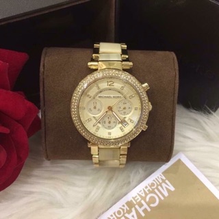 MK5632-39mm. Michael Kors  Womens Watch สีทองสวยงามตา ขายแต่ของแท้ทุกชิ้น ไม่มั่นใจผ่านได้จ้า
