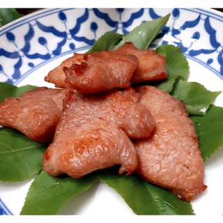 หมูเค็มน้ำปลาแดดเดียว 100 กรัม สดใหม่ ไม่ใส่ผงชูรส