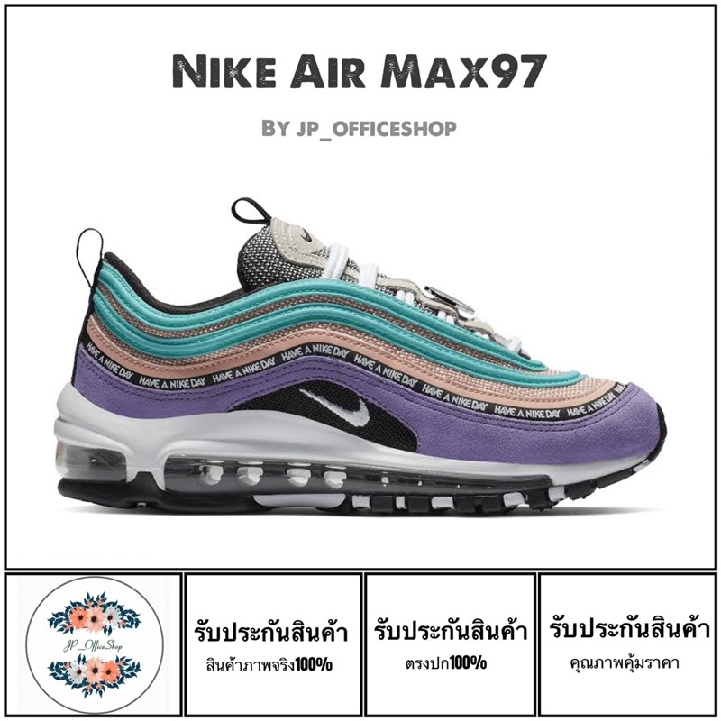 รองเท้า Nike รุ่น Nike Air Max97 [สินค้าพร้อมกล่อง+ใบเสร็จ]รับประกันสินค้าตรงปก