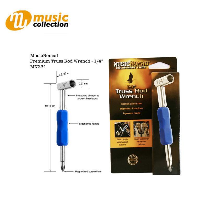 เหล็กขันคอกีตาร์ MUSICNOMAD PREMIUM TRUSS ROD WRENCH for Taylor guitar 1/4"