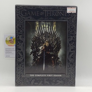 [00364] Game of Thrones : The Complete First Season (DVD)(USED) ดีวีดีหนังและเพลง มือสอง !!