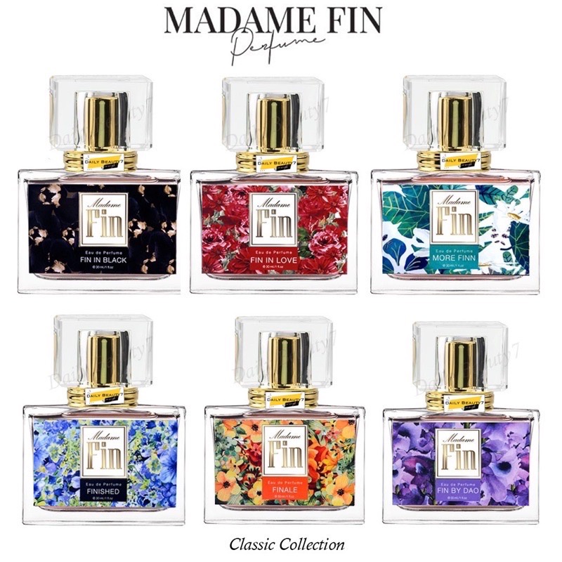 MADAME FIN น้ำหอมมาดามฟินรุ่นคลาสสิก 30ml. [แท้ %]