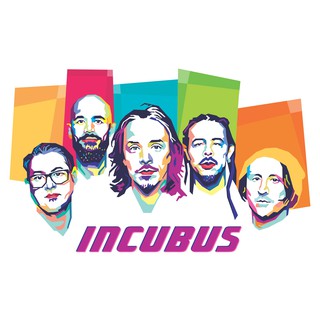 โปสเตอร์ Incubus อินคิวบัส Brandon Boyd โปสเตอร์ รูปภาพ ภาพถ่าย ตกแต่งผนัง Poster Music โปสเตอร์วินเทจ โปสเตอร์วงดนตรี