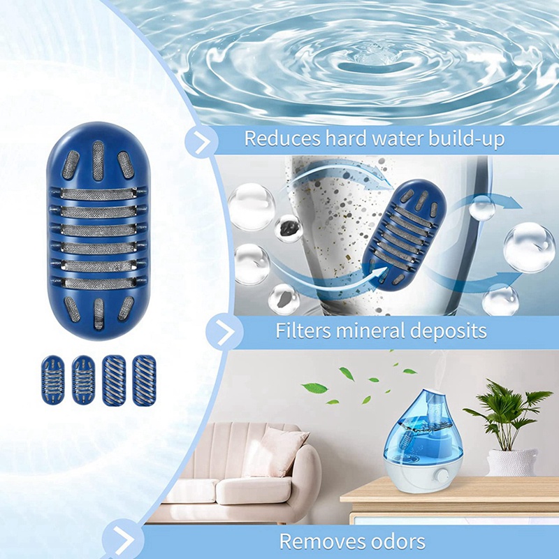 20 Pack Demineralization Cartridge for HoMedics and Vicks Filter