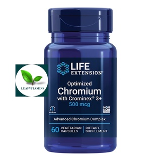 Life Extension  Optimized Chromium with Crominex® 3+  500 mcg / 60 Vegetarian Capsules