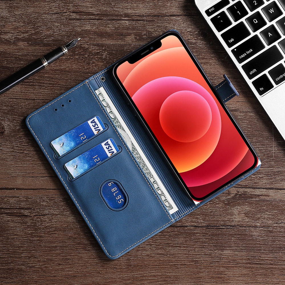 กรณีพลิก OPPO A6C 4G A6T F15 F19 Pro F7 A7 2018 A18 A38 รูปที่ 3