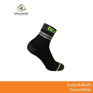 DexShell ถุงเท้ากันน้ำ รุ่น Pro Visibility Cycling Socks สีเทาดำ - ไซส์ L