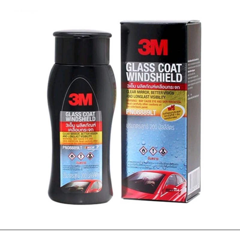 3M น้ำยาเคลือบกระจก ป้องกันหยดน้ำเกาะ