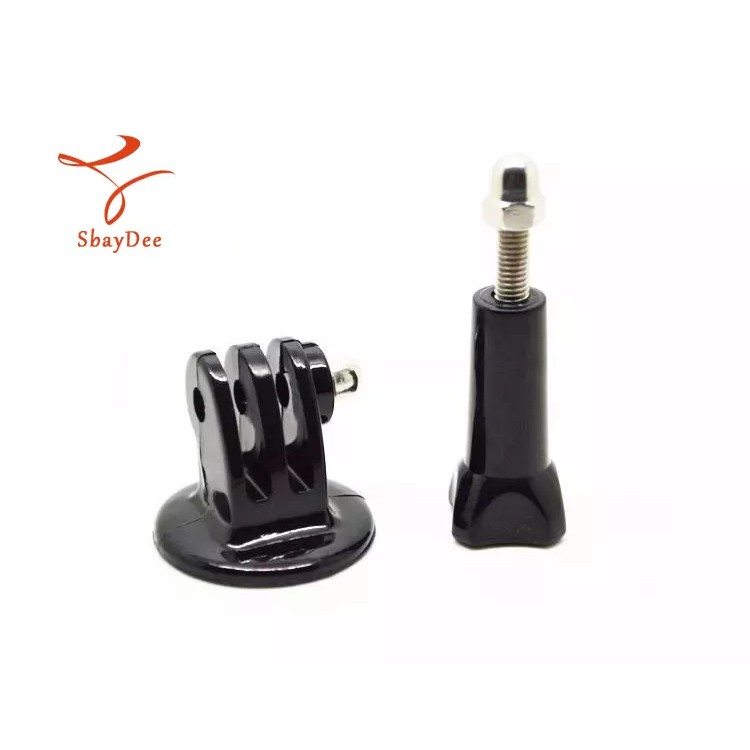 GoPro/SJCam/YI Tripod mount adapter + Long Screw 1/4 inch