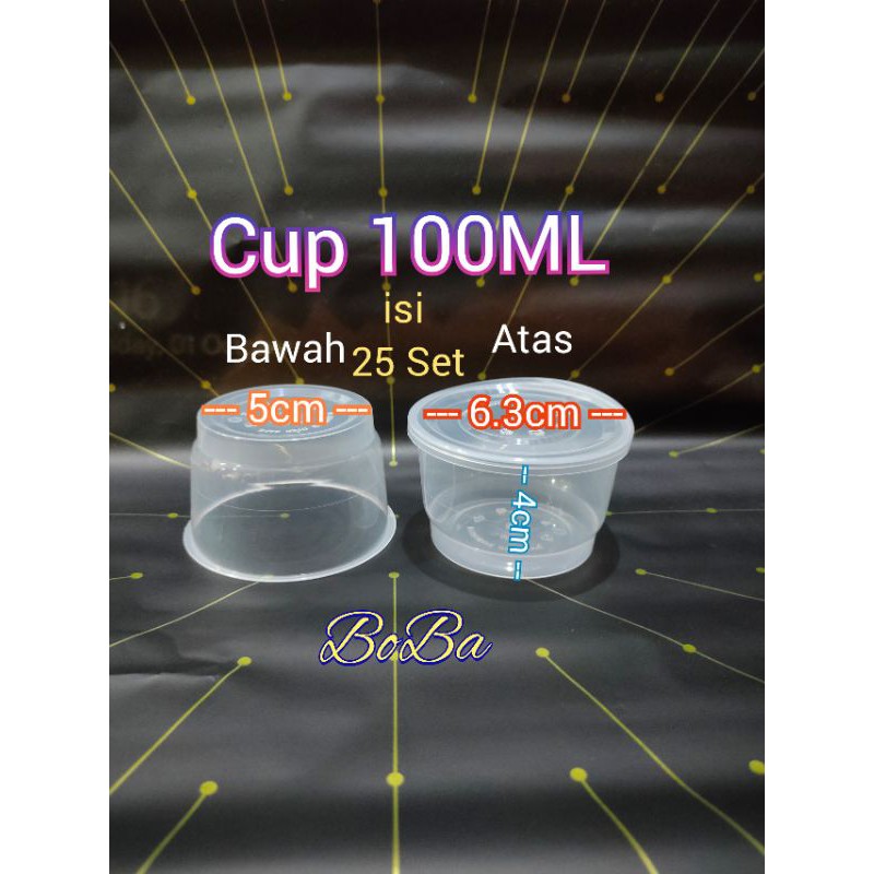 Jelly Pudding Cup Pigeon Cup 100ml ถ้วยน้ําจิ้ม 100ml