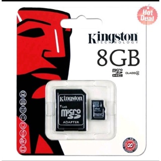 Kingston Micro sd card Memory Card 2GB/4GB/8GB/16GB/32GB/64GB/128GB กล้อง/กล้องติดรถยนต์ / โทรศัพท์มือถือ (ของแท้)