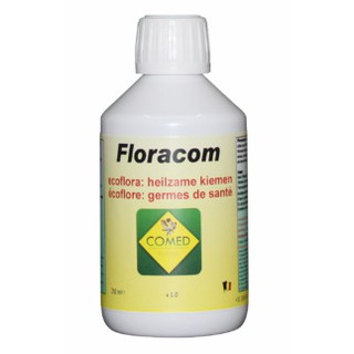 FLORA COM จุลินทรีย์จากธรรมชาติ ช่วยย่อยอาหาร ของลูกนก และนกโต ใช้ผสมในอาหาร หรือในอาหารลูกป้อน บรรจุ 250 ml.