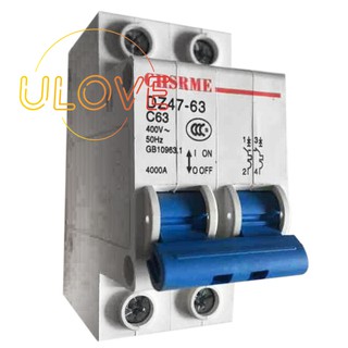 2P 63A DC250V MCB Solar Energy Photovoltaic (pv) DC Circuit Breaker