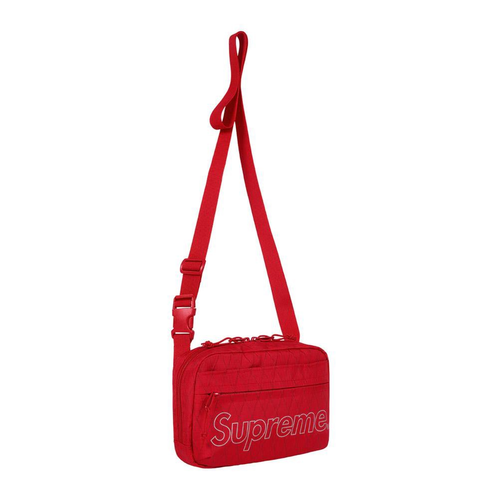 กระเป๋า Supreme Shoulder Bag (FW18) Red (ของแท้)