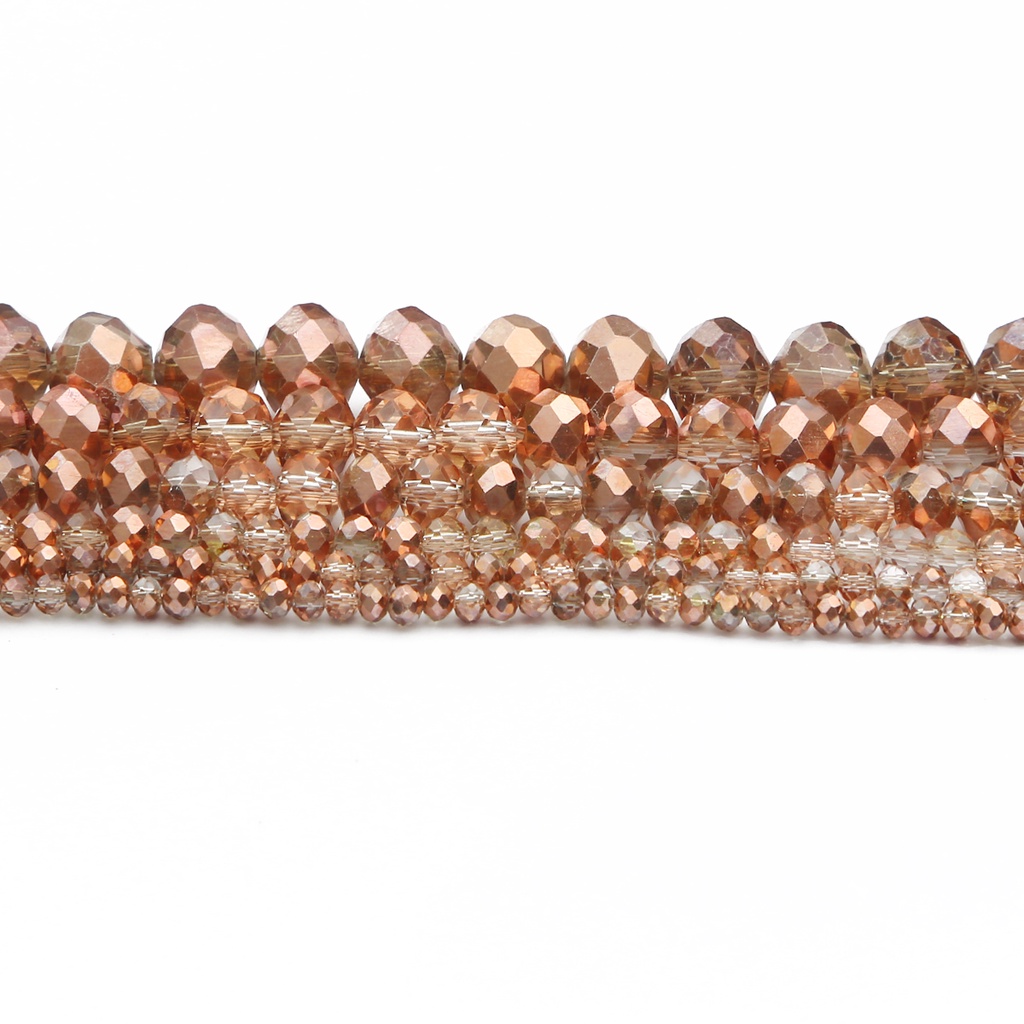 ลูกปัดคริสตัล หลายขนาด สำหรับทำเครื่องประดับ ขนาด 2 - 10 มม. - รูปที่ 7